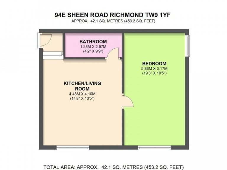 Floorplans For Sheen Road, Richmond