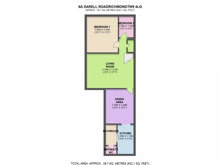 Floorplans For Darell Road, Richmond